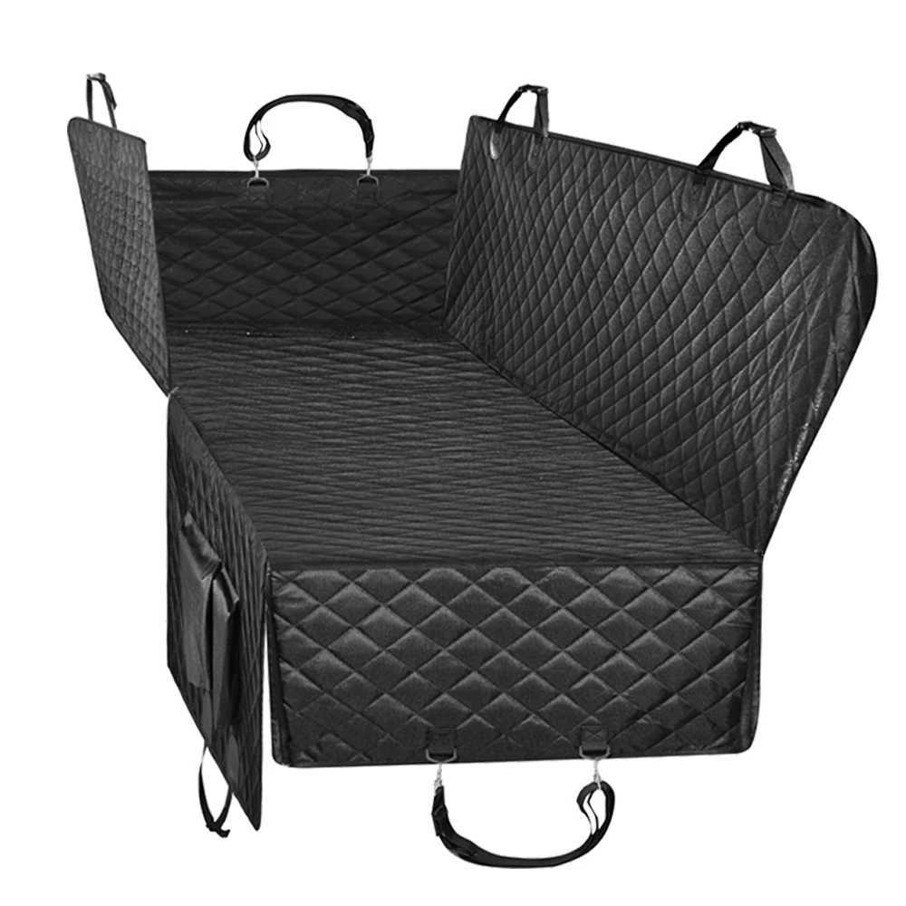 Dog Car Seat Covers Extended Dog Car Seat Cover Waterproof Pet Car Seat Cushion Cars Rear Back Anti-Slip Mat Travel With Middle Seat Armrest z241115
