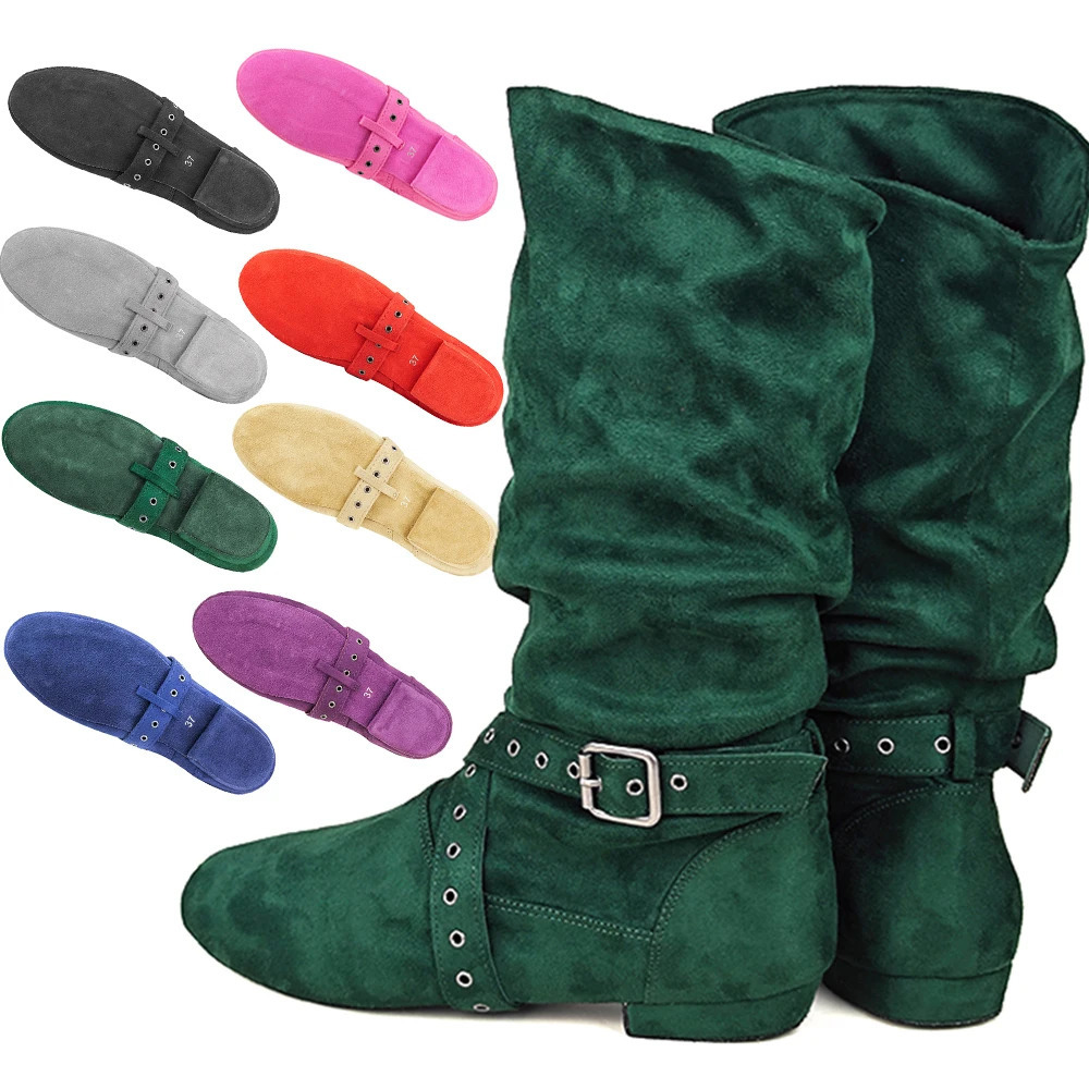 Suede Sole Boot Step Womens Latin Dance Boots Salsa Shoe Long Warm Line Shoes West Swing Dance Boots 241115
