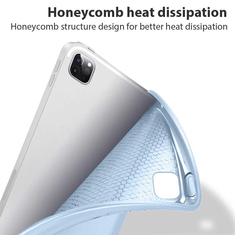 High Quality Suitable for iPad Pro 11 12.9 13 inch 2024 Case Air 5 4 3 9th 10.9 Generation Suitable for iPad 7th 8th 10.2 Mini 6 Pro 9.7 Flip Smart Co