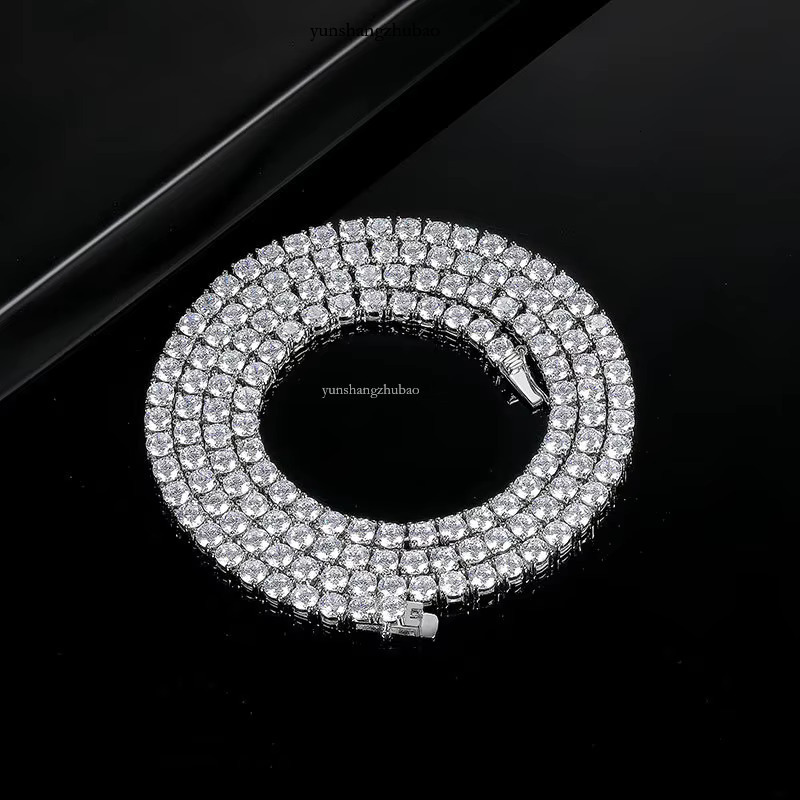 Zircon Pendant Hip Hop Jewelry Dia Wholesale Custom Chain Factory Price Cuban CZ Necklace for Men Girls