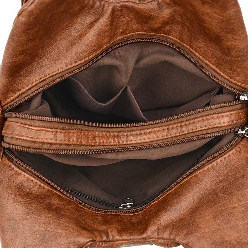 Hot luxury handbag text bag designer cross shaped large capacity Fem Shoder bag Fi brand womens leather messenger bag Y250318