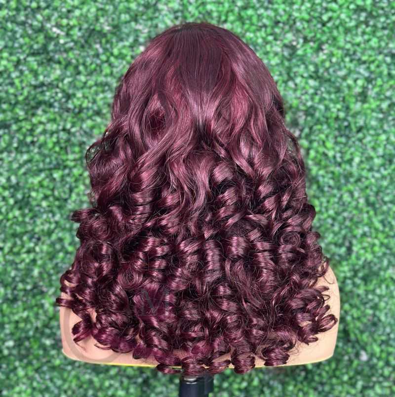 MayQueen HD Lace Full Virgin Vietnamese Human Hair Wigs body Wave Curly Transparent Lace Front Human Hair Wigs for Black Women