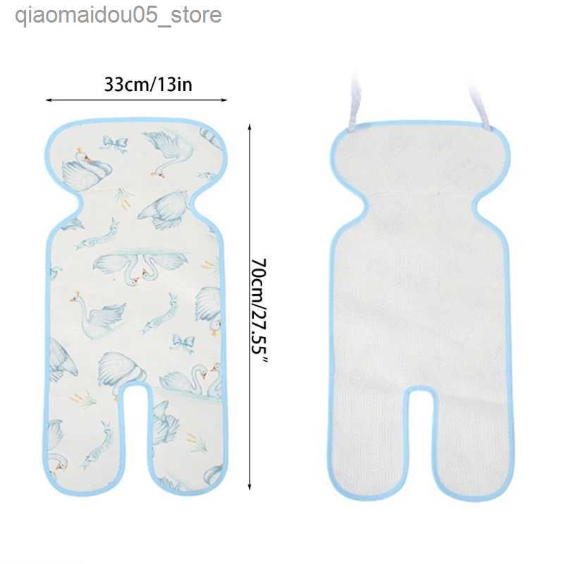 Stroller Parts Accessories Travel friendly baby stroller mat Plum summer cooling suitable for hot weather 85LE Q240416