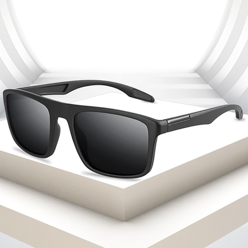 Oversized Square Sunglasses Polarized Men TR Super light Luxury Fashion Women Sports Sun Glasses Driving for Fishing Cycling Riding Cool Outdoor Sport
