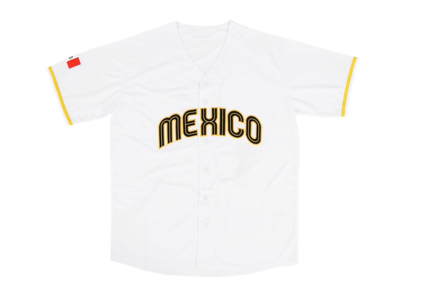 OEM Brand Custom Mexico Baseball Jersey with All Stitches Detailing