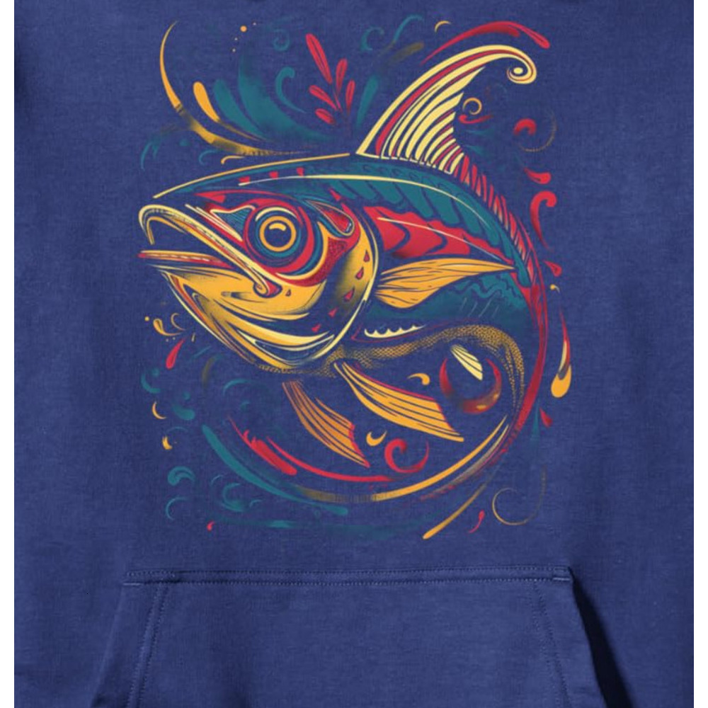 Hoodie for Mens Womens Fishing Fisherman Fish Graphic Design Sea Graphic Tees Pullover Hoodie Graphic Hoodies sweatshirt