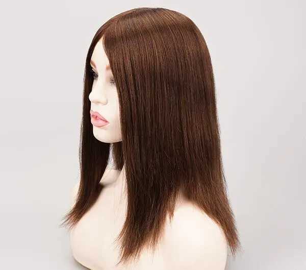 Long Hair Men Wig 14-16inch 0.1mm Skin Men Toupee Natural Hairline Mens Wigs Full Skin Male Hair Capillary ProsthesisXJ241116