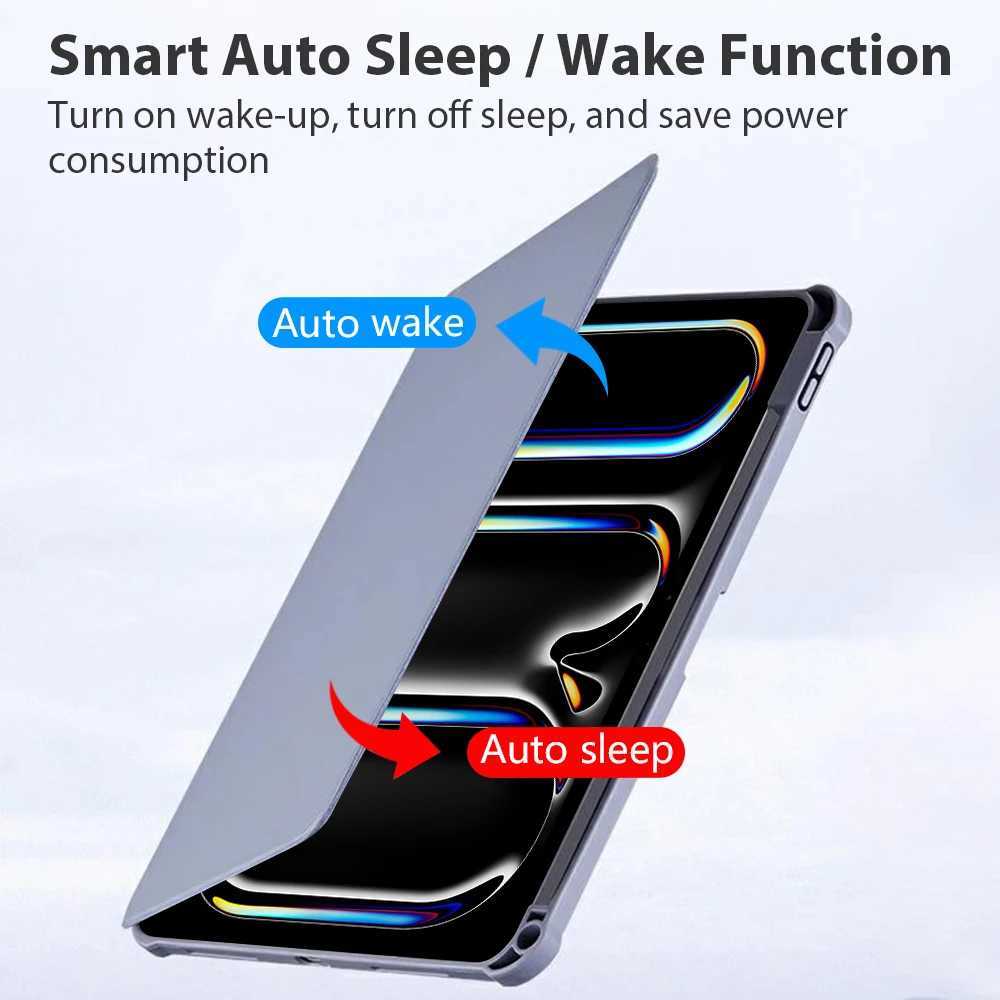 High Quality 360 Rotating Case Suitable for iPad 10 9 10th Generation Pro 13 12.9 Air 11 5 4 M4 M2 2024 Mini 6 7 10.9 10.2 Protective Cover Funda O241