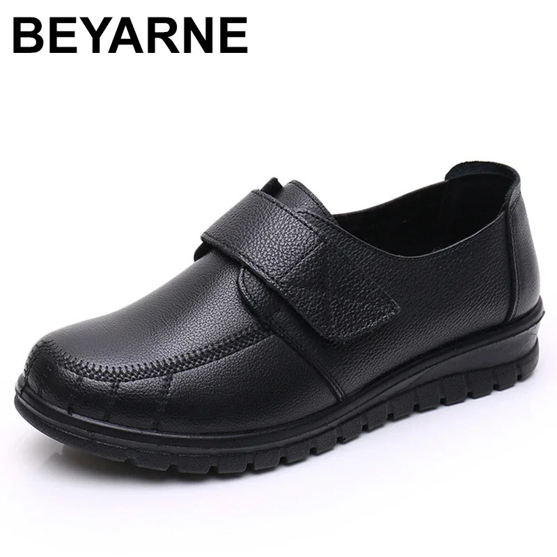Womens Flat Shoes Soft Leather Comfortable Casual Shoes Womens Flat Shoes 241115