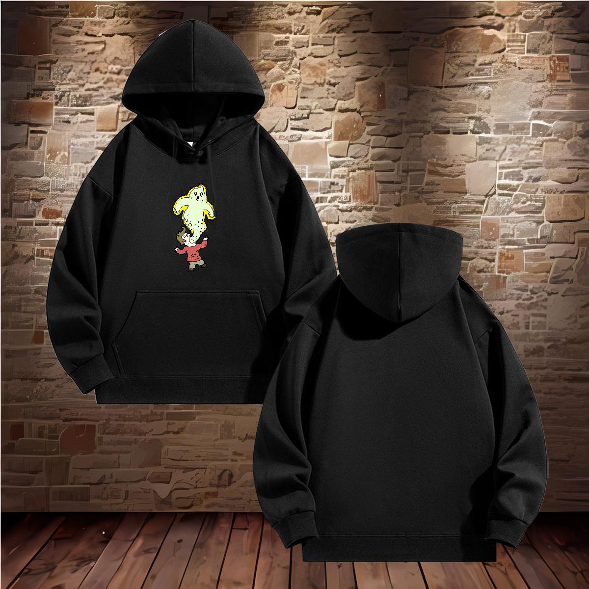 Fashion Designer Man Hoodie Drawstring Long Sleeve Loose Couples Hoodie Custom Print Oversized Clothings Home Outdoor Cotton 350g