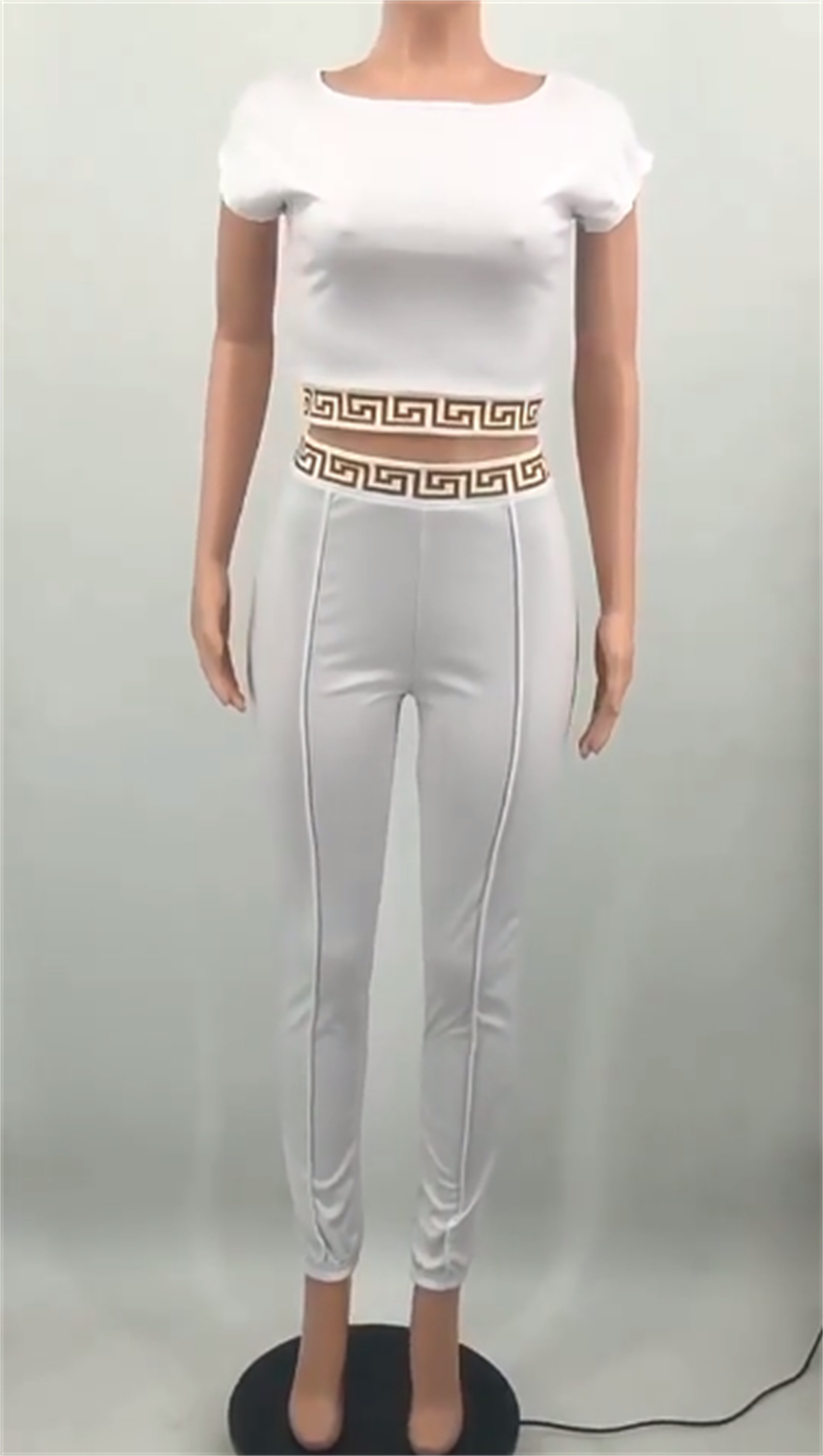 Designer Women Tracksuits Girls Two Piece Pants Casual Crew Neck T-shirt and Trousers Set Summer Outfits Sportsuit jogger Clothing