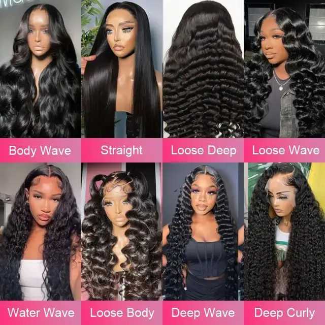 13x6 Raw Indian Lace Frontal Human Hair Wig Glueless HD Full Lace Frontal Wigs Brazilian Straight Curly Wig For Black Women
