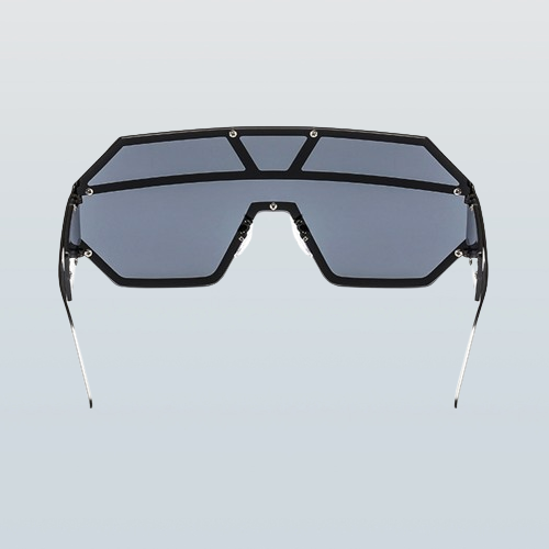 ALOZ MICC New One Piece Lens Sunglasses Women Oversized Square Sun Glasses Brand Designer Men Sun Glasses Shades UV400 A641