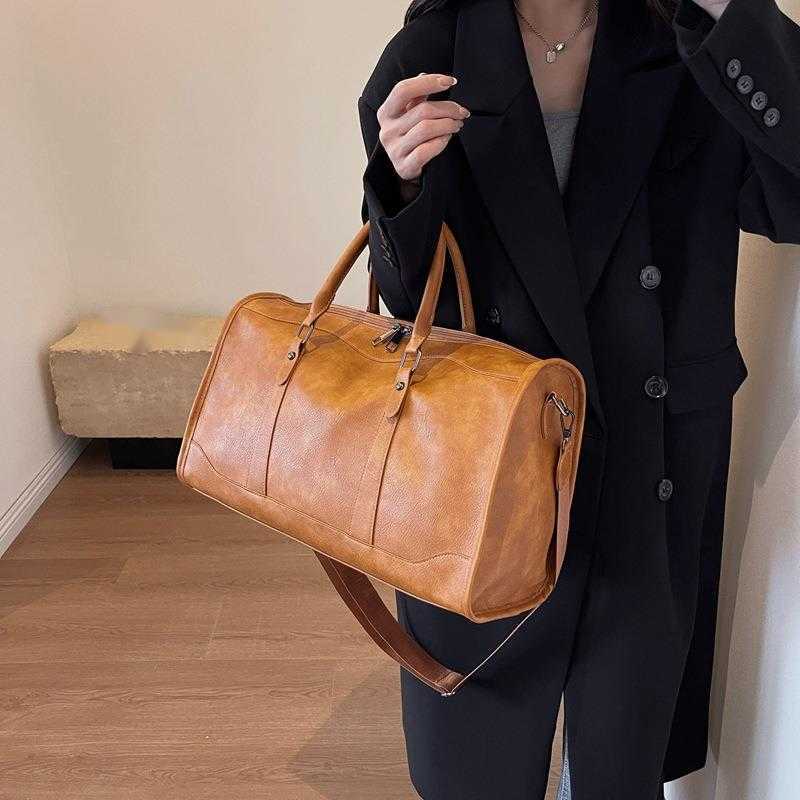 Sports Bag Womens Fitness Foreskin Travel Handbag Womens Lightweight Short Distance Travel Bag