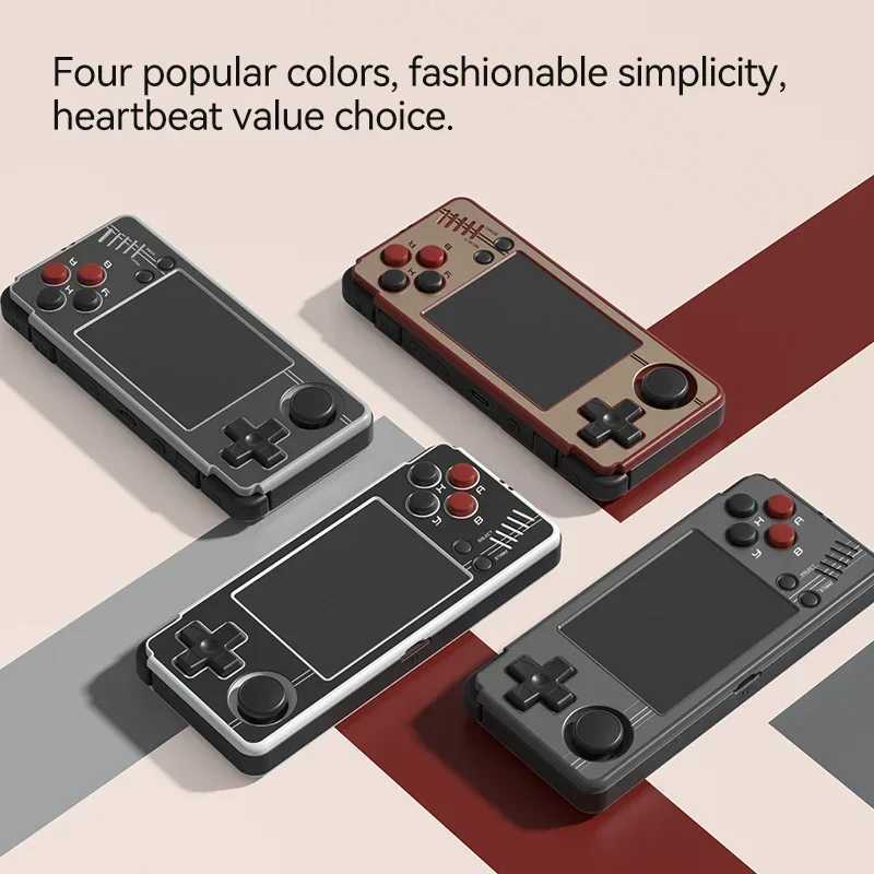 MIYOO A30 Handheld Game Console 2.8-inch IPS Sn Linux System Horizontal Retro Email Video Console Vibration Motor Childrens Gift Y241115
