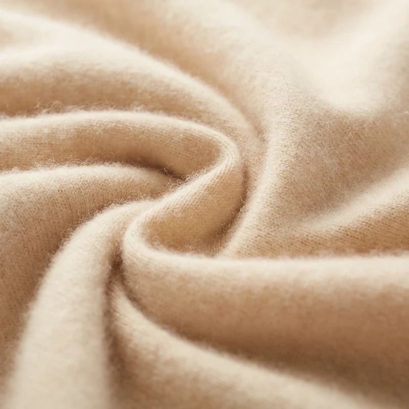 100% pure cashmere sweater mens semi high neck solid color floral fashion knitted underwear autumn and winter long sleeved 241115