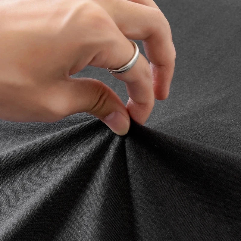 High Quality TShirts Men Long Sleeves Cotton Tee Tops Male Autumn Spring Plain Color Tshirt Fitted Size Underwear Man 241115