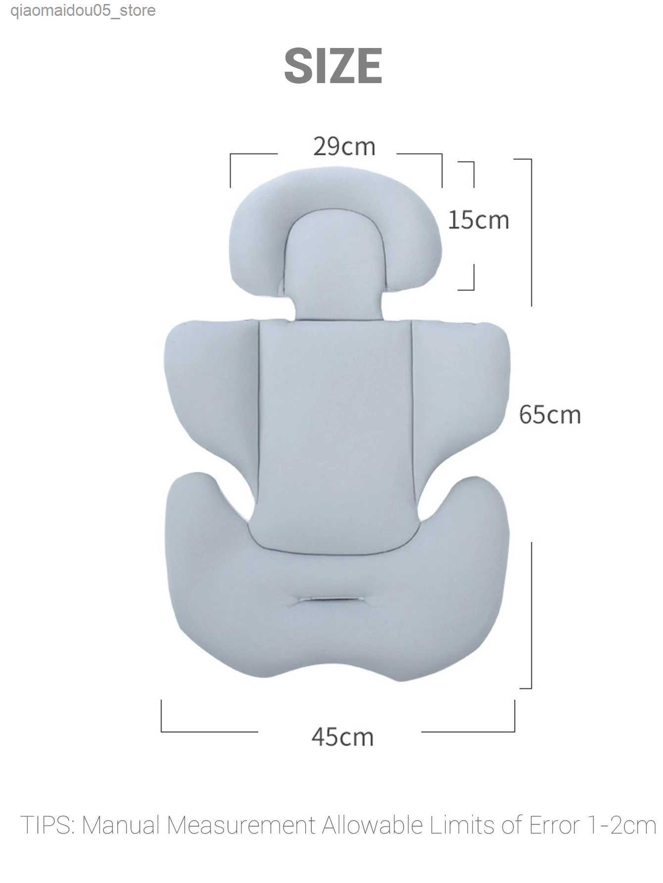 Stroller Parts Accessories Baby stroller seat cushion car Puchair lining thick cotton breathable baby accessories Q240417
