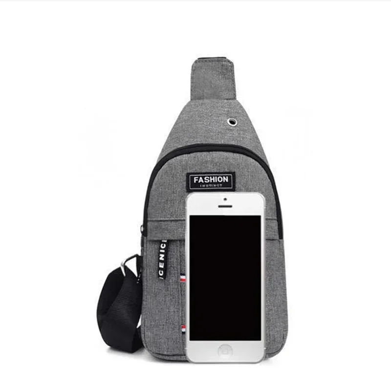 New Chest Designer Messenger Pack TLXT Simple Nylon Fashion Waterproof One Shoulder Crossbody Bag For Men