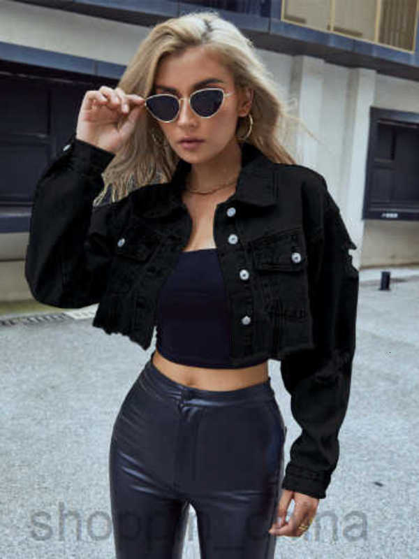 Jackets Coats for Women Coat women's casual versatile short fashion denim jacket