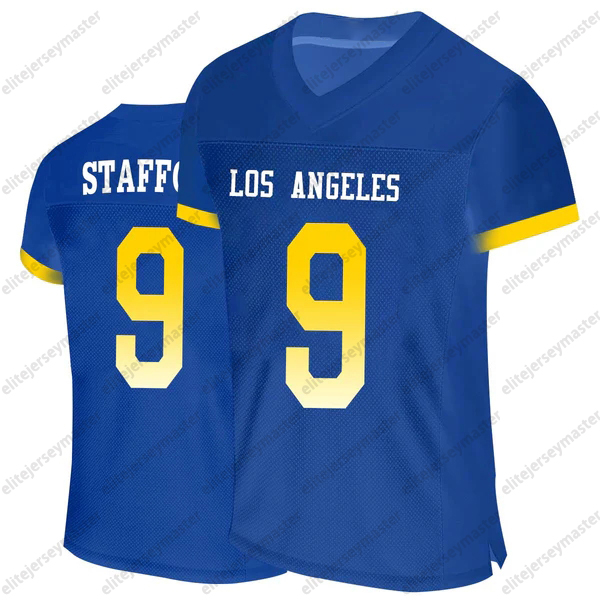 Cities Football Jerseys 13 Bennett 11 Garoppolo 9 Stafford 20 Rivers 32 Schrader 5 Atwell 10 Kupp 17 Nacua 88 Whittington 87 Custom Any Number Name Fo