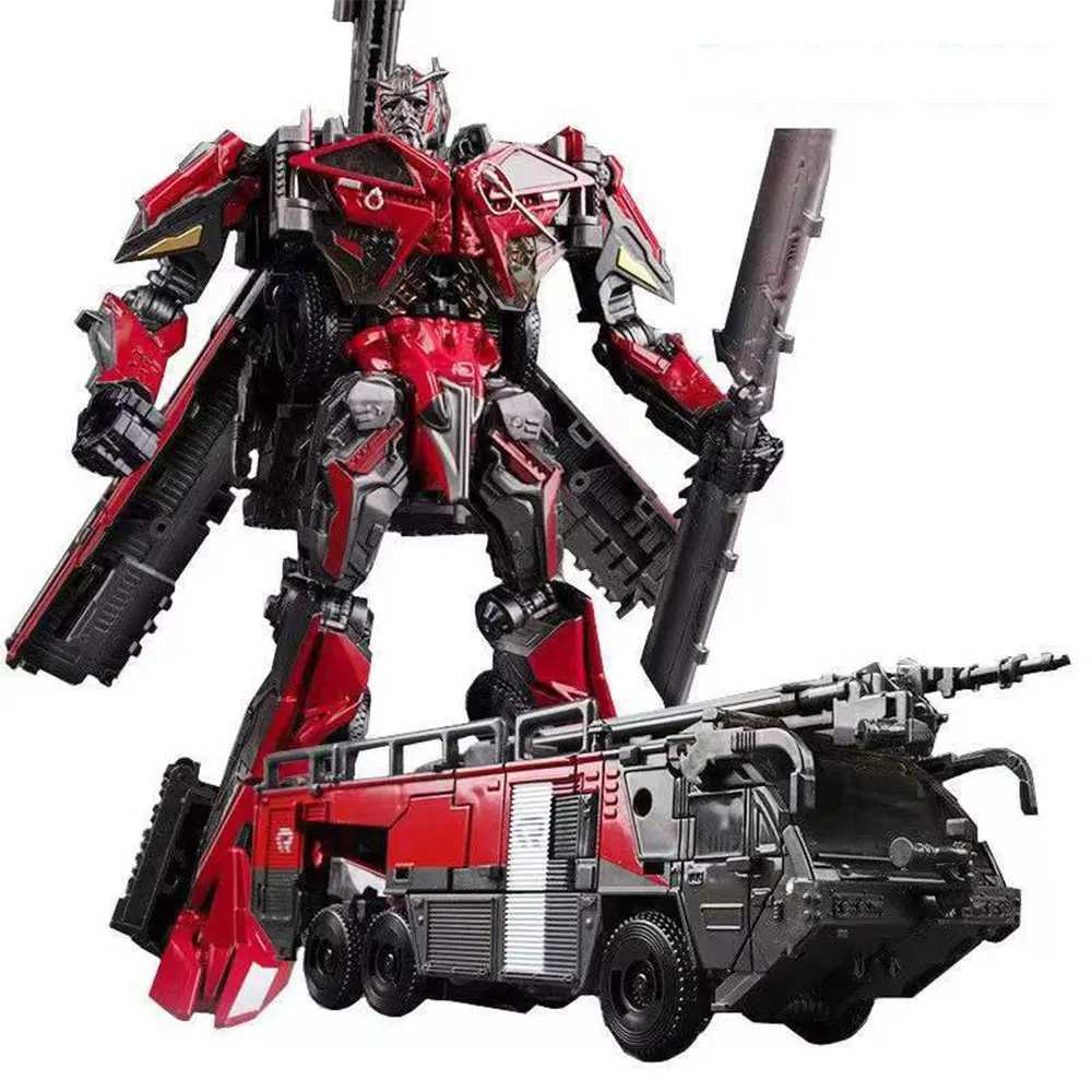 Baiwei Simple Version TW-1024 Fire Engine Truck KO SS61 Alloy Figure Toy Car Model Deformation Robot Gift Toy X241115