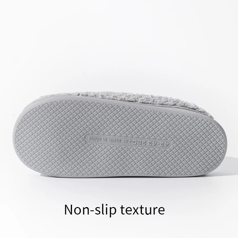 Cartoon Bear n Women Winter Home Slippers NonSlip Warm Soft House Indoor Bedroom Unisex Fluffy Floor Shoes in Autumn 241115