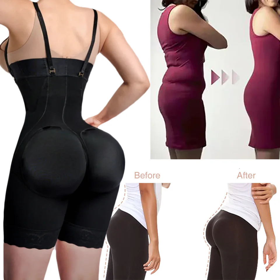 Women Body Hourglass Girdle Waist Trainer Sexy Corset Woman clothing Colombian Abdomen Flat Stomach Body Shaper Fajas Shapewear 241115