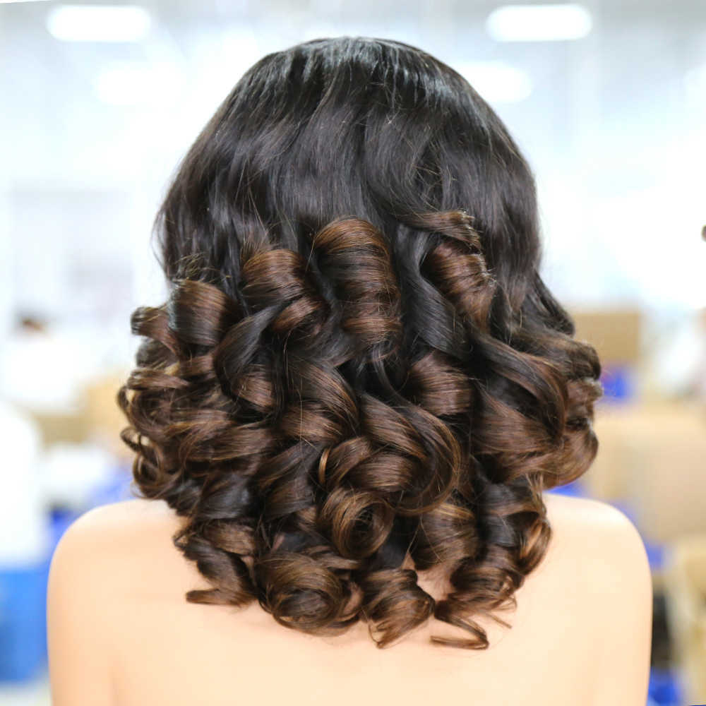 Raw Vietnamese Human Hair Bouncy Body Wave Lace Front Wigs Human Hair Wholesale Glueless HD Lace Frontal Wigs For Black Women