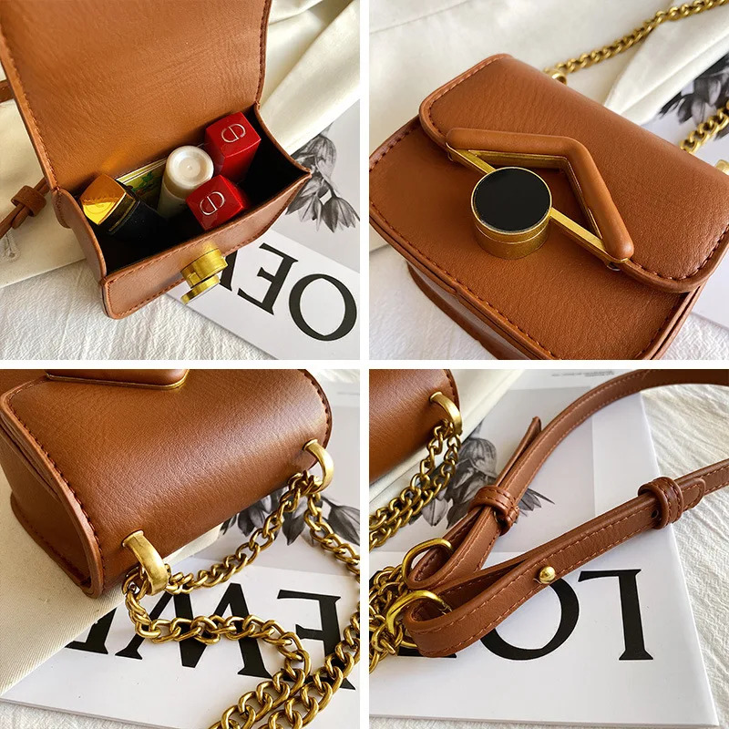 Spring And Summer New Retro Fashion Trend Single Shoulder Crossbody Bag