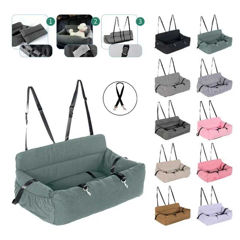 Dog Car Seat Covers Large dog carrier Travel Dog Car Seat Cover Folding Hammock Pet Carriers Bag Carrying for Cats Dogs Transportin Perro Autostoel z2