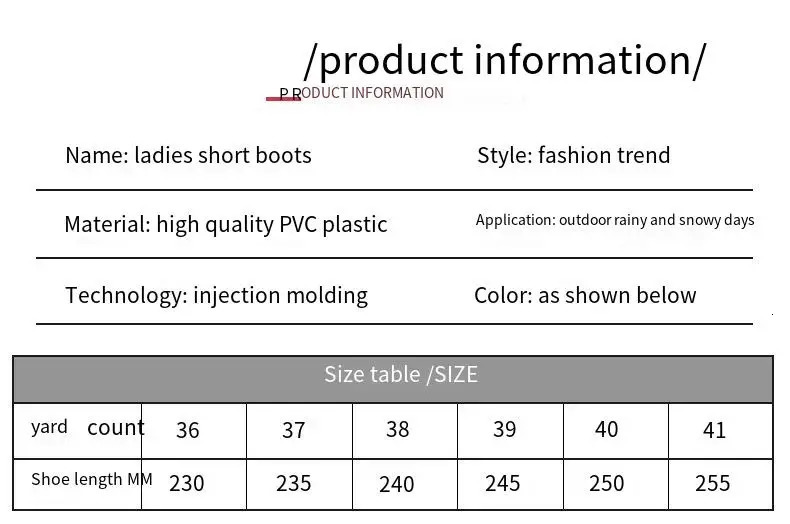 Rain Boots Women Low Antislip Fashion Kitchen Ladies Rain Shoes Short Fashion Water Shoes Oxfords Wearable Adult Water Shoes 241115