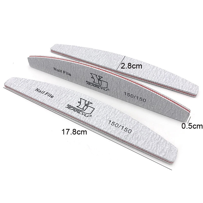 50 pcs/lot Professional Nail File Buffer For Double-sided Polish Nails Files lime a ongles Nail Manicure Tool Wholesale Grit 80 241115