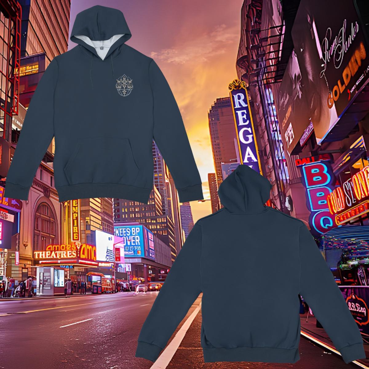 Designer Fashion Men's Hooded Sweatshirt Hooded Collar Long Sleeves Loose Fit Men Clothes Hoodie Black Oversized Top Hoodie Y2K 350g Cotton