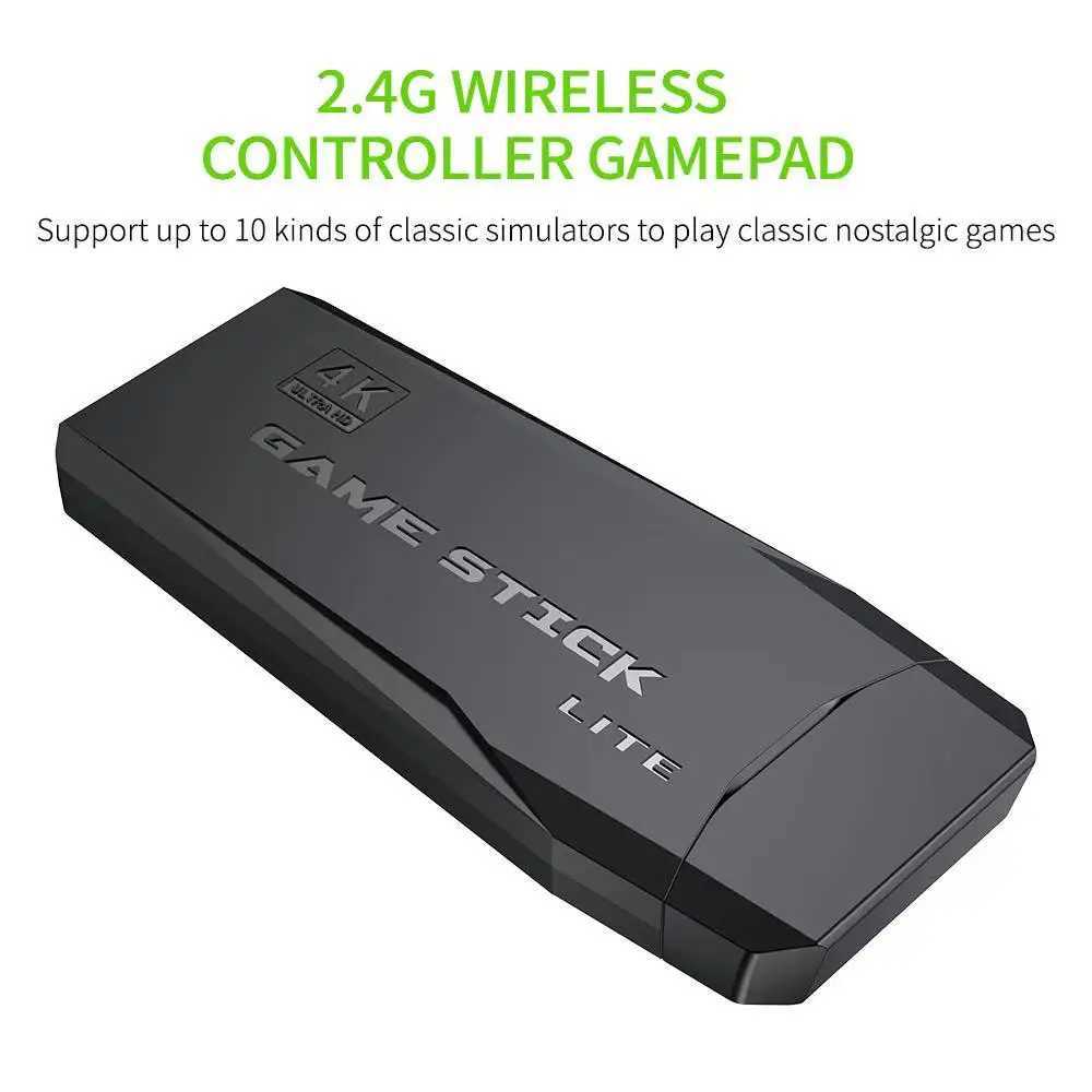 Video game console 64G with built-in 20000 retro handheld game consoles wireless controllers childrens game players Christmas gifts Y241115