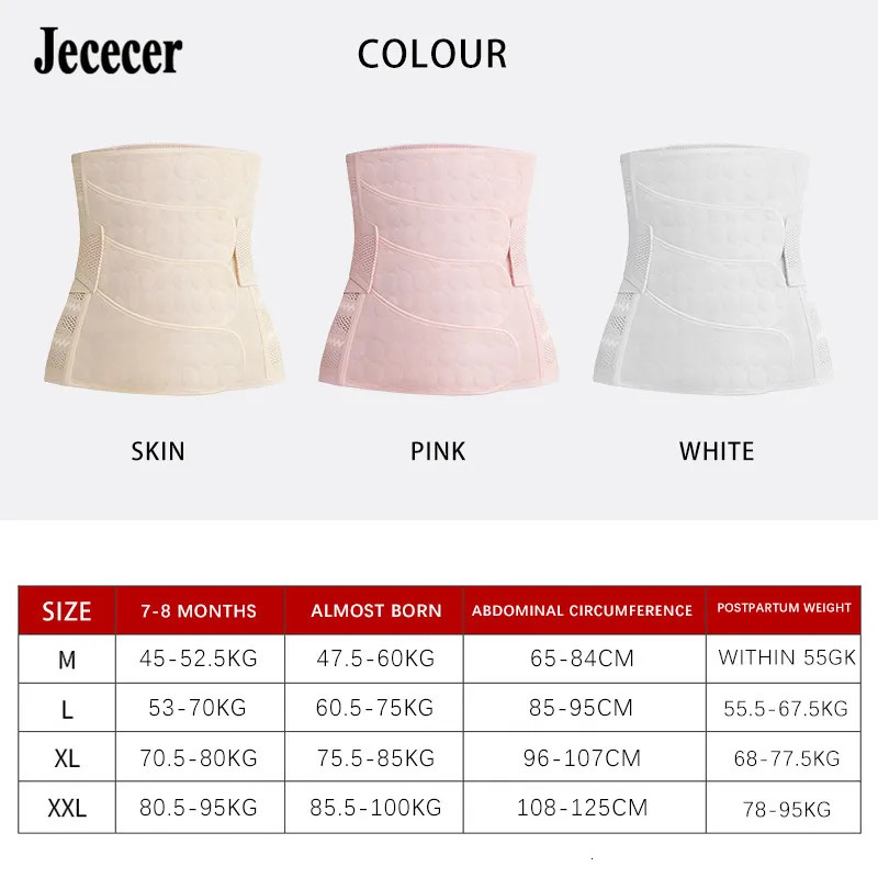Women Modeling Belt Postpartum Bandage Postnatal Support Girdle Waist Trainer Shapewear Belly Band Body Shaper Corset Slimming 241115