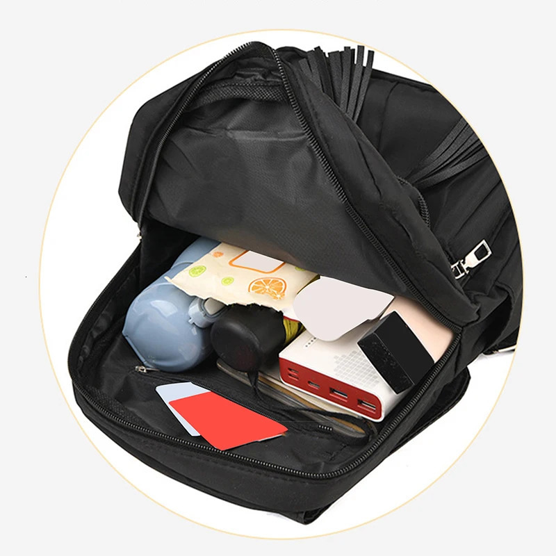 Backpack Fashion Women Solid Color Vintage Shoulder Bag Female Mini Travel Multi purpose Backpacks School Bags Girls 241115