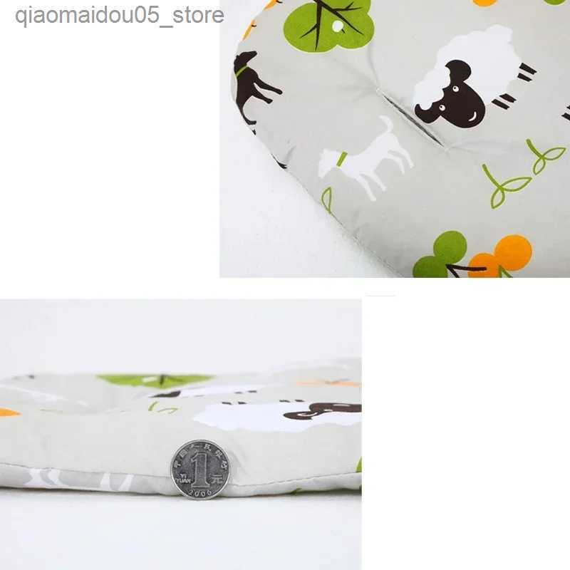Stroller Parts Accessories New baby stroller seat cushion childrens high chair cotton accessories Q240417
