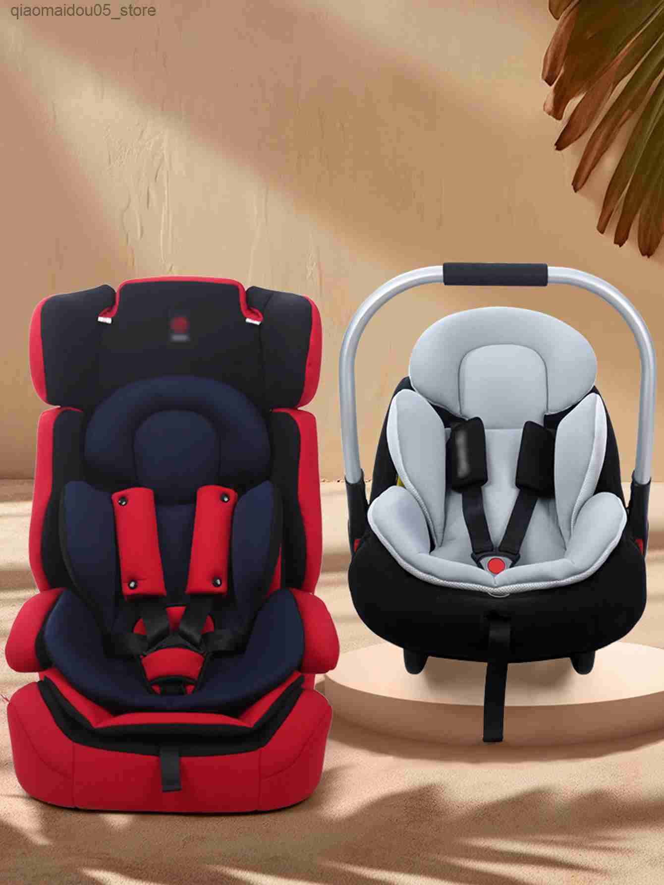 Stroller Parts Accessories Baby stroller seat cushion car Puchair lining thick cotton breathable baby accessories Q240417