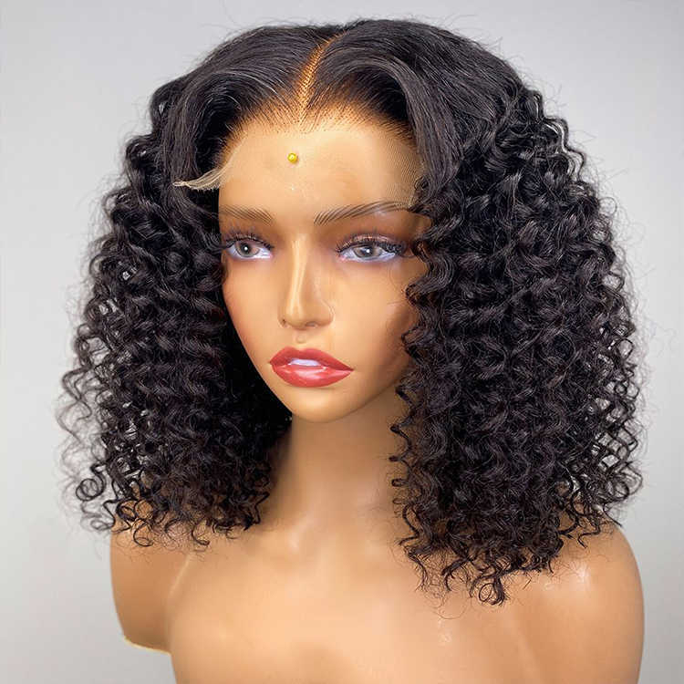 wigs human hair lace front glueless full hd lace wigs cuticle aligned raw pixie wave indian hair wigs