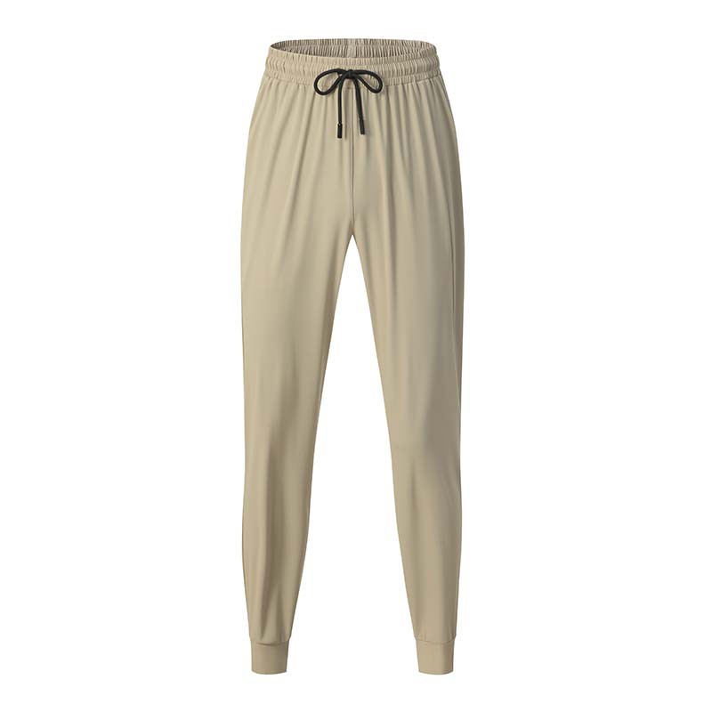 Mens Pants Yoga Outfit Men Running Sport Trousers Adult Sportswear Gym Exercise Fitness Wear Elastic Drawstring Breathable Trainer Clothes