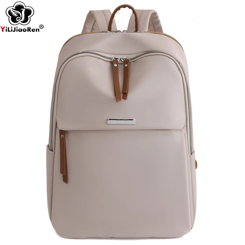 Waterproof Nylon Back Pack Women Business Laptop Backpacks Ladies Bagpack Travel Rucksack Large Capacity School Bag for Girls 241115