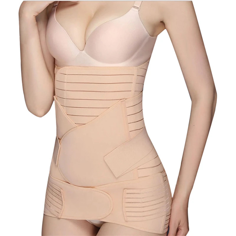 3 In 1 Postpartum Maternity Supports Slimming Belt Girdle Belly Band Women Stomach Compression Shaper Pregnant Tummy Wrap Girdle 241115
