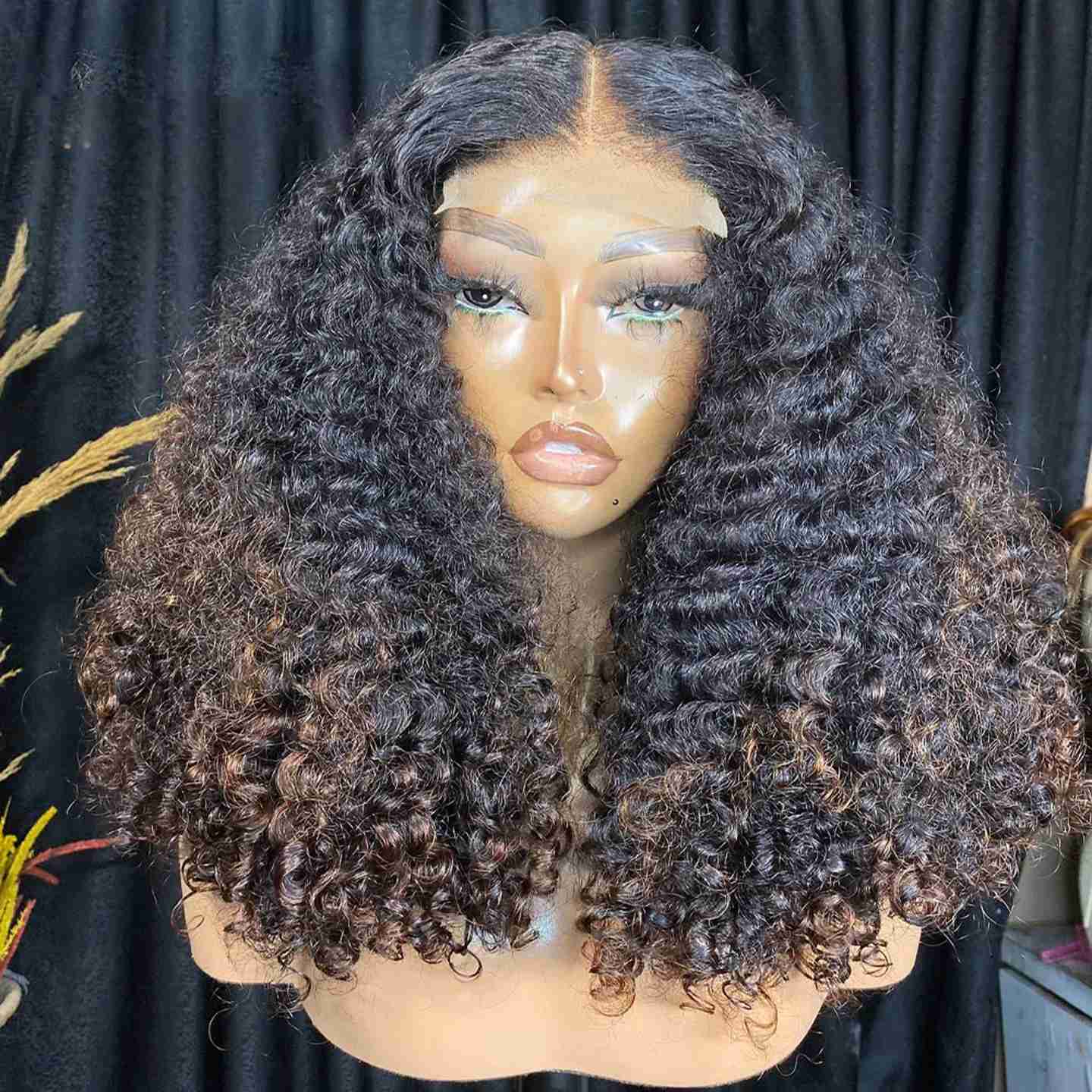 4x4 5x5 HD Lace Frontal Burnese Curly Wig 350% Top Density Hot Luxury Gluess Human Hair Wig For Black Women Cheap Wig