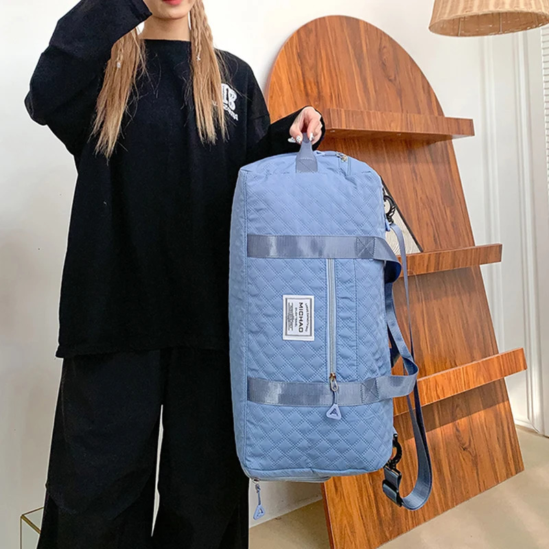 Travel luggage bag travel sports luggage bag gym waterproof carry on bag large capacity womens overnight bag 241115