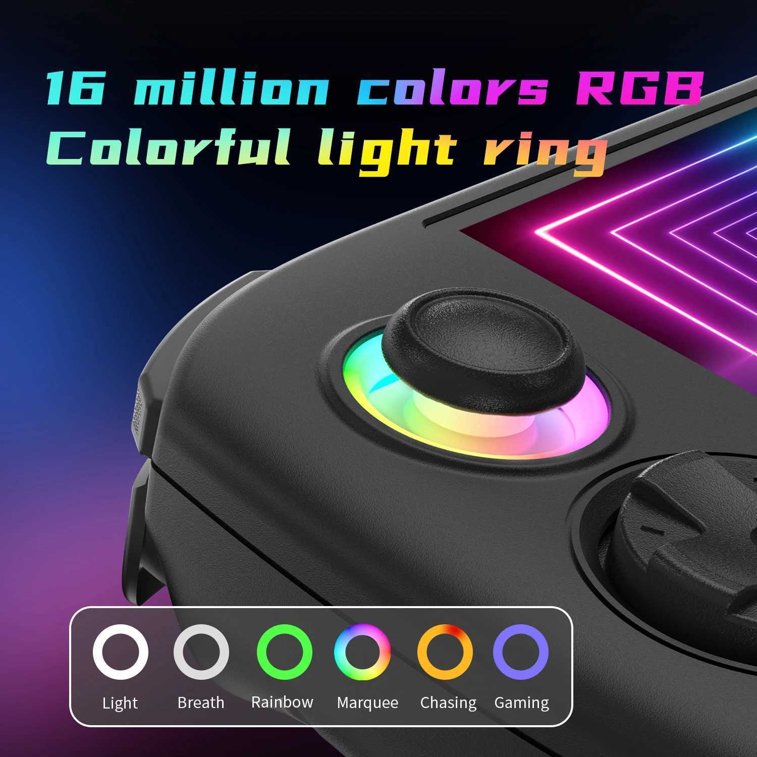 Portable Game Players ANBERNIC RG Cube Handheld Game Console 3.95 IPS Multi-touch Screen T820 Android 13 RGB Joystick 5200mAh Video Gaming Consoles Q2