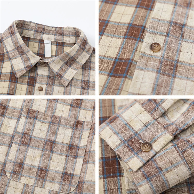 Womens elegant shirt pure cotton plain weave shirt jacket middle-aged and elderly fashionable womens clothing sales of couple shirts and shirts 241115