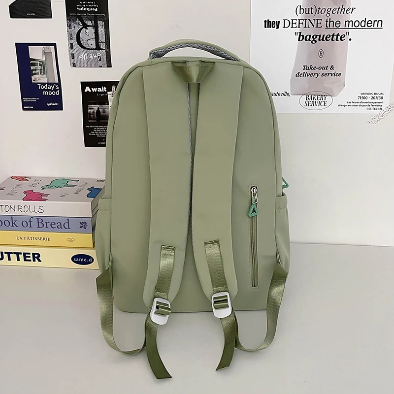 Fashion Lady High Capacity Waterproof Backpack Man and Woman Girls Laptop Student School Bags Cute Girl Travel Book Bag Unisex 241115