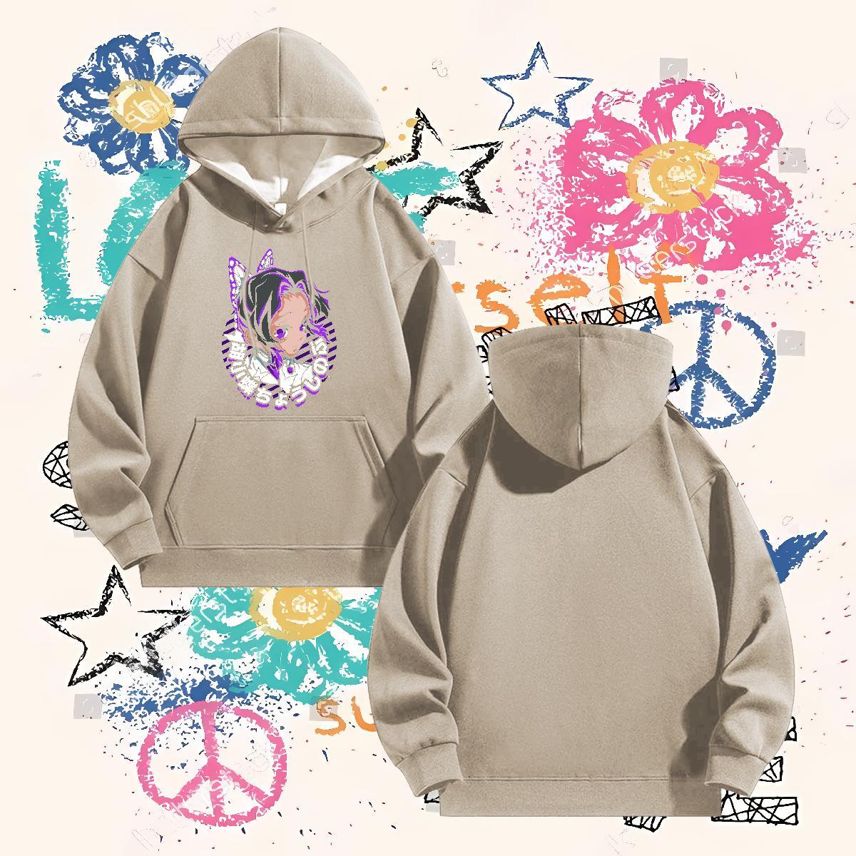 Factory Direct Unisex Sweatshirts Breathable Long Sleeve Cool Hoodie for Man Woman DIY Clothes High Street Hip Hop Tech Fleece