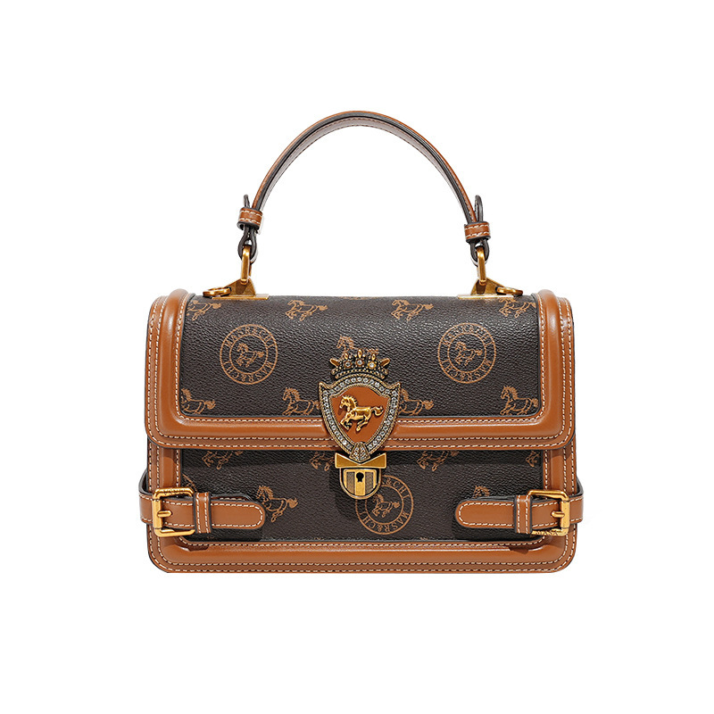 2025S designer bag Women New High end Small Square Handheld Fashion Versatile Single Shoulder Crossbody Bag Free Shipping